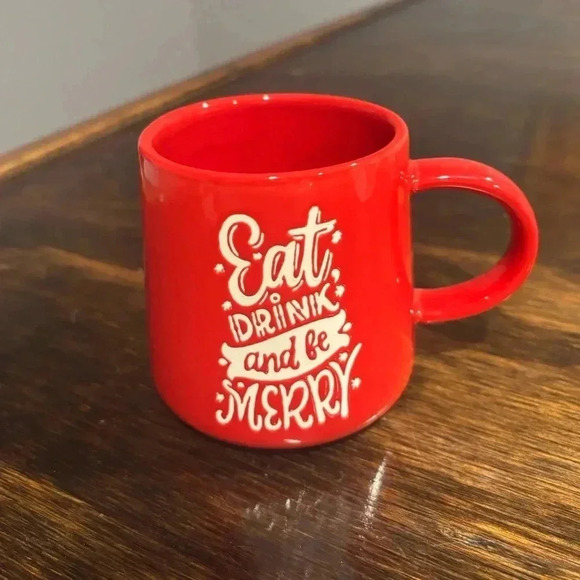 Eat, Drink  and Be Merry Mug - Picture 1 of 6